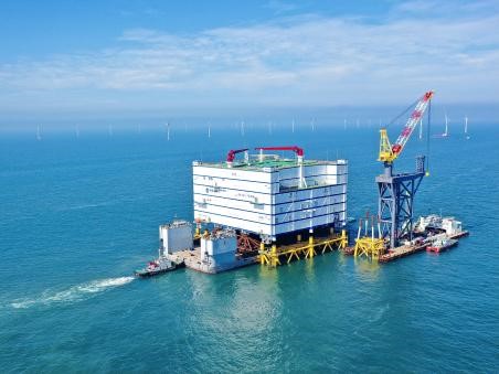 江苏如东海上换流站